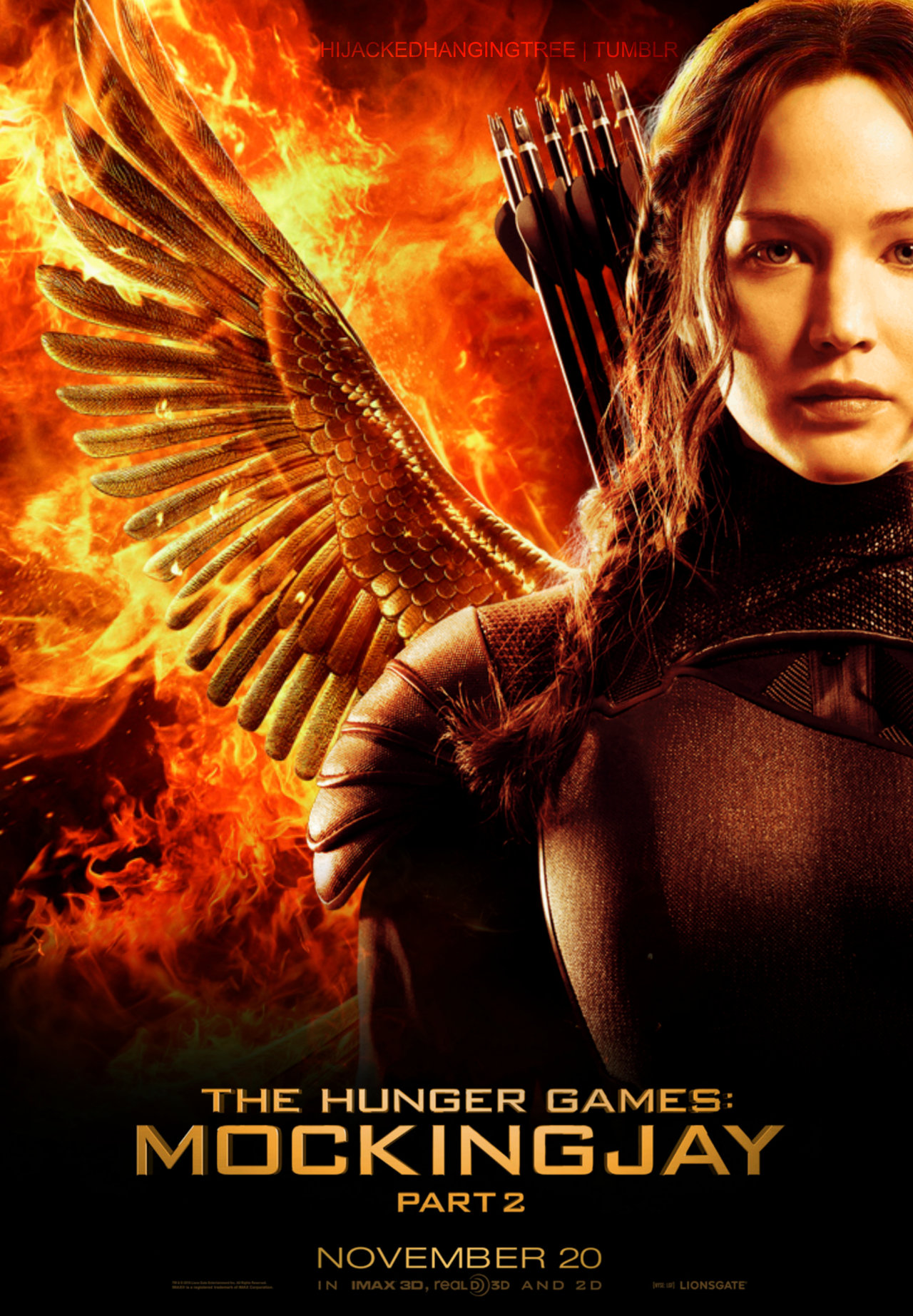 mockingjay part 2   poster by revolutionmockingjay-d8mdbmu