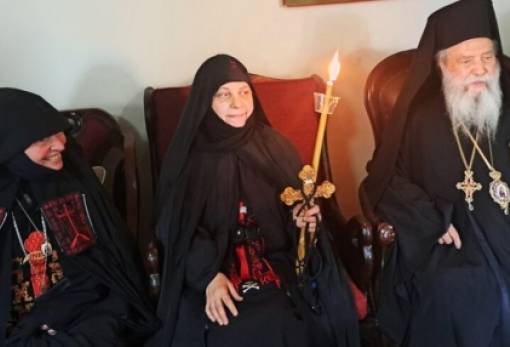 Μοναχική κουρά νέας μοναχής στην ΙΜ Ζερμπίτσης