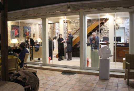 Συνεχίζεται στον Μυστρά ο «διάλογος» με τους καλλιτέχνες Χ. Κανελλακοπούλου και Χ. Ρηγανά