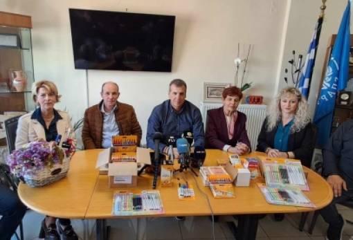 Δωρεά ειδών γραφικής ύλης από την εταιρία «BIC» σε σχολικές μονάδες του Δήμου Σπάρτης