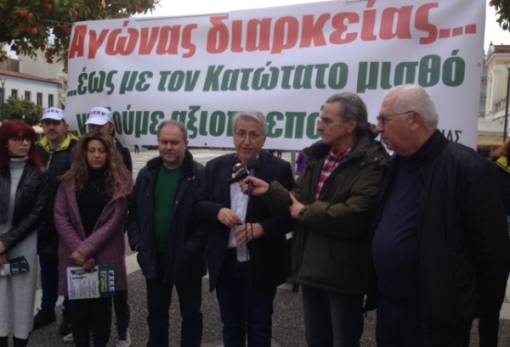 Ο Γιάννης Παναγόπουλος από τη ΓΣΕΕ στη Σπάρτη