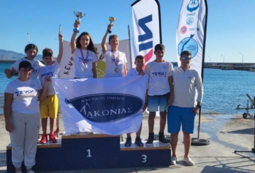 Δύο μετάλλια για τον Ναυτικό Όμιλο Λακωνίας σε ιστιοπλοϊκό αγώνα στην Καλαμάτα