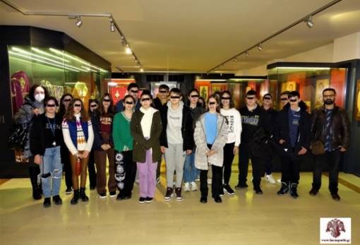 Επίσκεψη του Μουσικού Σχολείου στο Μουσείο Εκκλησιαστικής Τέχνης της ΙΜΜΣ