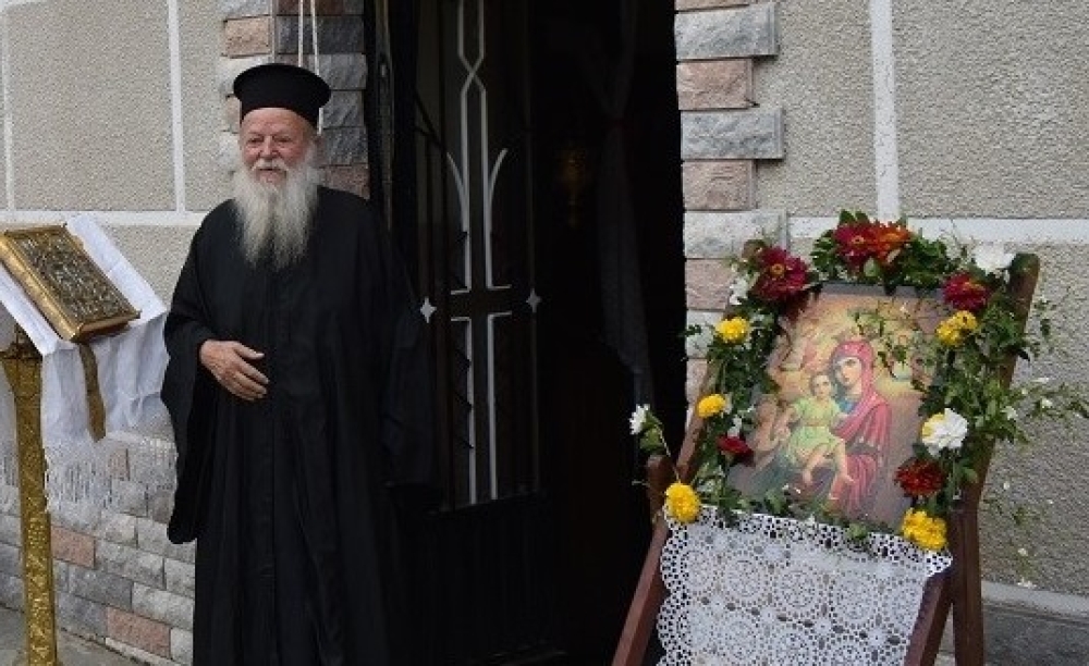 &Epsilon;&kappa;&omicron;&iota;&mu;ή&theta;&eta; &omicron; &pi;&rho;&omega;&tau;&omicron;&pi;&rho;&epsilon;&sigma;&beta;ύ&tau;&epsilon;&rho;&omicron;&sigmaf;  &pi;. &Nu;&iota;&kappa;ό&lambda;&alpha;&omicron;&sigmaf; &Alpha;&rho;&alpha;&pi;ά&kappa;&eta;&sigmaf; &sigma;&tau;&eta; &Mu;ά&nu;&eta;