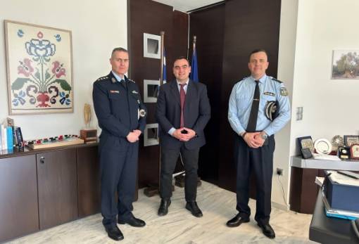 Ξεκίνησε η θητεία του Κ. Σταματόπουλου στο «τιμόνι» της ΕΛΑΣ Λακωνίας