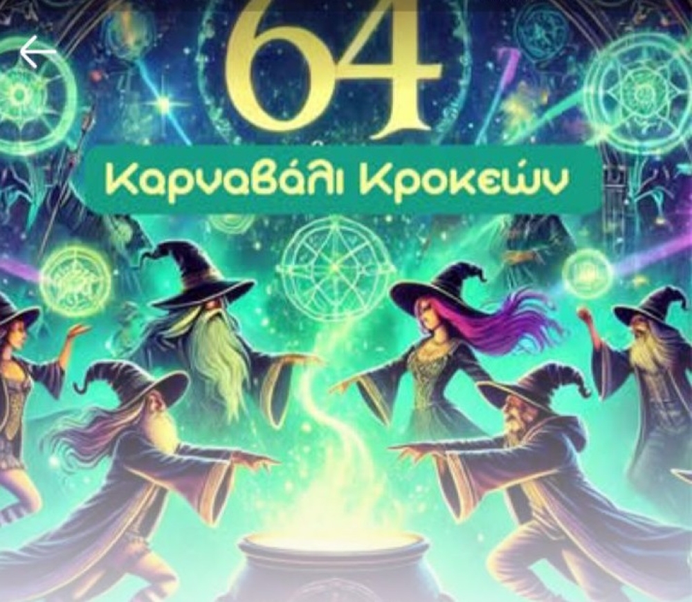 &Pi;&iota;&omicron; &mu;&alpha;&gamma;&iota;&kappa;ό &alpha;&pi;ό &pi;&omicron;&tau;έ &tau;&omicron; 64&omicron; &Kappa;&alpha;&rho;&nu;&alpha;&beta;ά&lambda;&iota; &Kappa;&rho;&omicron;&kappa;&epsilon;ώ&nu;