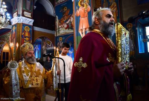 Θεία Λειτουργία στον Βαχό Αν. Μάνης τέλεσε ο Μητροπολίτης Μάνης