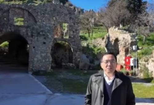 Ο πρέσβης της Κίνας «διαφήμισε» τη Σπάρτη στα social media