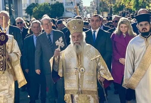 Αρχές και φορείς στον εορτασμό του Οσίου Νίκωνος στη Σπάρτη