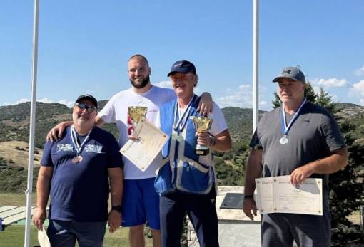 Τρία μετάλλια για τον Γ. Παπουλάκο  του Σκοπευτικού Ομίλου Γυθείου