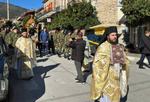 Λαμπρός ο εορτασμός του πολιούχου του Καστορείου Αγίου Θεοκλήτου