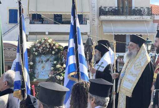 Πάνδημος ο εορτασμός της πολιούχου του Γυθείου