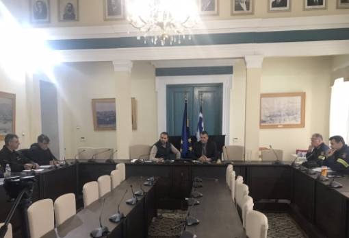 Συνεδρίασε το Τοπικό Επιχειρησιακό Συντονιστικό Όργανο Πολιτικής Προστασίας Σπάρτης