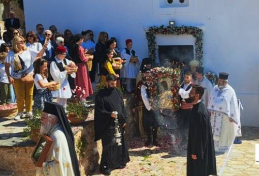 Η Μονεμβασία γιόρτασε την πολιούχο της Παναγία Χρυσαφίτισσα
