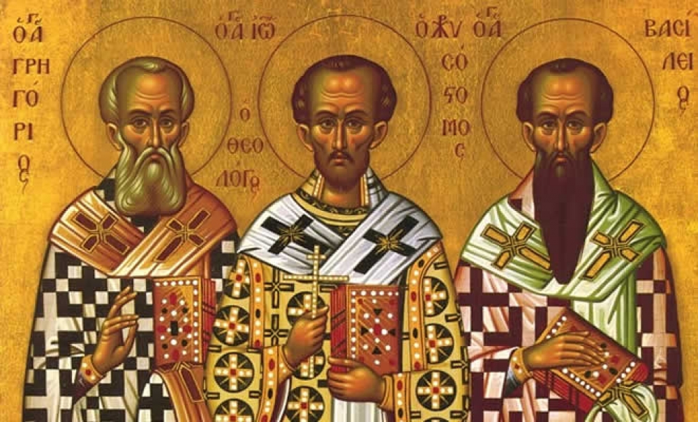 &Omicron; &epsilon;&omicron;&rho;&tau;&alpha;&sigma;&mu;ό&sigmaf; &tau;&omega;&nu; &Tau;&rho;&iota;ώ&nu; &Iota;&epsilon;&rho;&alpha;&rho;&chi;ώ&nu; &sigma;&tau;&eta; &Mu;&eta;&tau;&rho;ό&pi;&omicron;&lambda;&eta; &Mu;&omicron;&nu;&epsilon;&mu;&beta;&alpha;&sigma;ί&alpha;&sigmaf; &amp; &Sigma;&pi;ά&rho;&tau;&eta;&sigmaf;