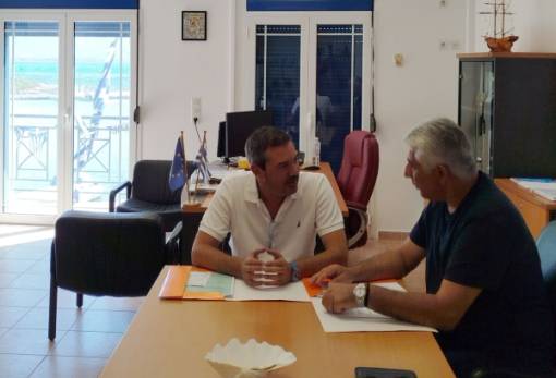 Με τον γγ της ΚΕΔΕ συναντήθηκε ο δήμαρχος Ελαφονήσου