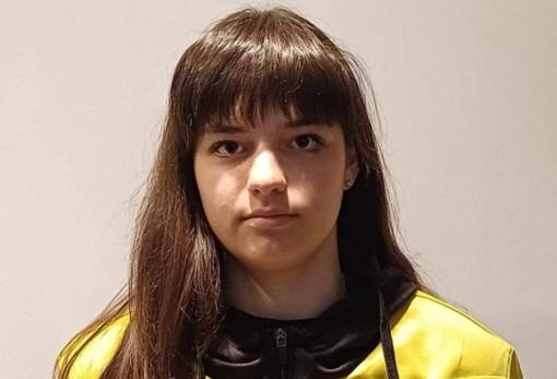 Αθλήτρια του Σπαρτιατικού  στην προετοιμασία της Εθνικής βόλεϊ U16