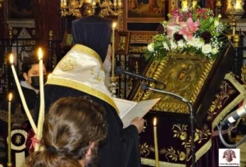 Ο Ακάθιστος Ύμνος στον Μητροπολιτικό Ναό Ευαγγελιστρίας