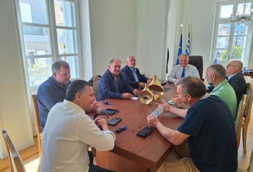 Συνάντηση Πτωχού με τις Ομοσπονδίες Επαγγελματιών, Βιοτεχνών και Εμπόρων Πελοποννήσου