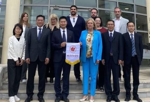 Εκπρόσωποι κινεζικού Πανεπιστημίου Αθλητισμού στο Τμήμα Φυσικοθεραπείας Σπάρτης