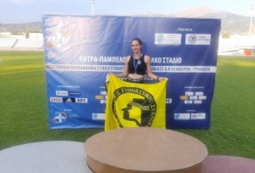 «Ασημένια» η Κοντοέ του Σπαρτιατικού σε πανελλήνιο πρωτάθλημα (ΦΩΤΟ)