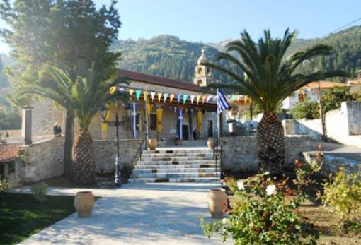 Εορτασμός του Αγίου Σπυρίδωνος στον Μυστρά