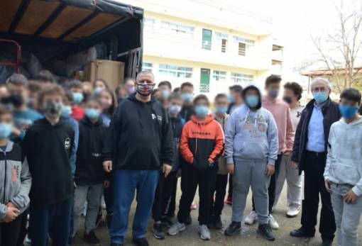 Καπάκια ανθρωπιάς από το 1ο Γυμνάσιο Σπάρτης