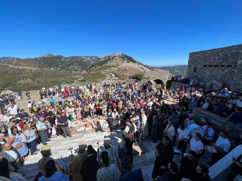 &Pi;&alpha;&nu;&eta;&gamma;&upsilon;&rho;ί&zeta;&epsilon;&iota; &eta; &Mu;&omicron;&nu;ή &tau;&eta;&sigmaf; &Gamma;&iota;ά&tau;&rho;&iota;&sigma;&sigma;&alpha;&sigmaf; &sigma;&tau;&eta;&nu; &omicron;&rho;&epsilon;&iota;&nu;ή &Mu;ά&nu;&eta;