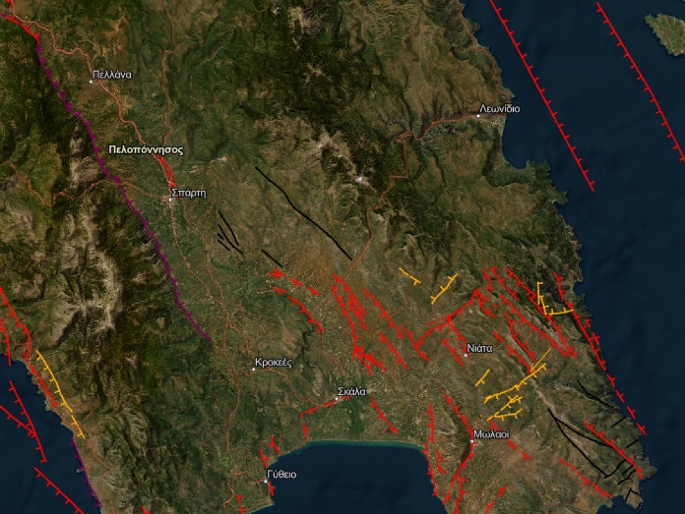 &Epsilon;&nu;&epsilon;&rho;&gamma;ά &sigma;&epsilon;&iota;&sigma;&mu;&iota;&kappa;ά &rho;ή&gamma;&mu;&alpha;&tau;&alpha; &tau;&eta;&sigmaf; &Lambda;&alpha;&kappa;&omega;&nu;ί&alpha;&sigmaf; &sigma;&epsilon; έ&nu;&alpha;&nu; &psi;&eta;&phi;&iota;&alpha;&kappa;ό &chi;ά&rho;&tau;&eta;
