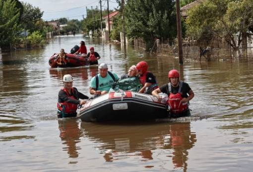 Η κακοκαιρία Daniel ξεπέρασε κατά πολύ τον Ιανό σε ύψη βροχής