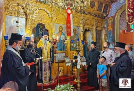 Ρασοφορία νέας μοναχής στην ΙΜ Καστρίου