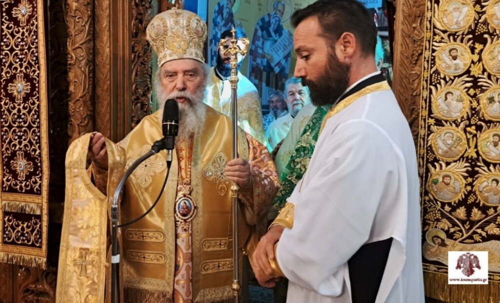 &Epsilon;&iota;&sigmaf; &pi;&rho;&epsilon;&sigma;&beta;ύ&tau;&epsilon;&rho;&omicron;&nu; &chi;&epsilon;&iota;&rho;&omicron;&tau;&omicron;&nu;ί&alpha; &sigma;&tau;&eta;&nu; &pi;&alpha;&nu;ή&gamma;&upsilon;&rho;&eta; &tau;&omicron;&upsilon; &Iota;&Nu; &Alpha;&gamma;ί&omicron;&upsilon; &Lambda;&epsilon;&omicron;&nu;&tau;ί&omicron;&upsilon;