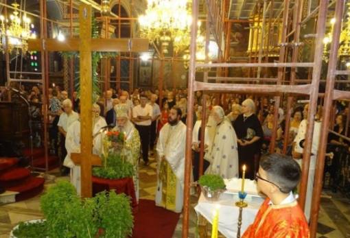 Εορτάστηκε η Ύψωση του Τιμίου Σταυρού στον Μητροπολιτικό Ναό Σπάρτης