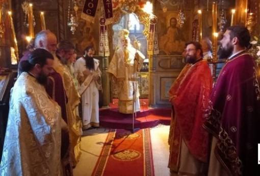 Η εορτή της Συνάξεως της Υπεραγίας Θεοτόκου στην ΙΜ Ζερμπίτσης
