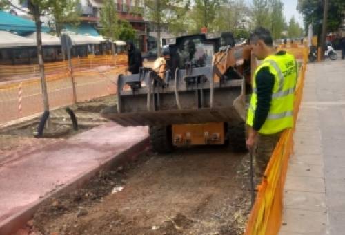 «Μαζεύτηκε» το κατά δύναμιν το εργοτάξιο της Παλαιολόγου