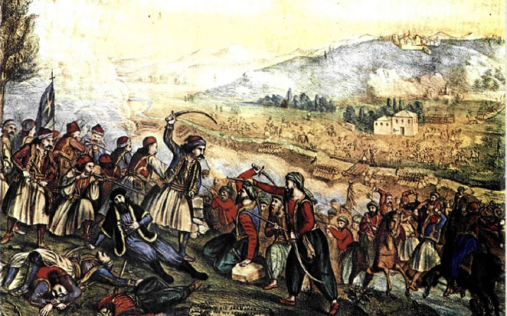 &Eta; &Epsilon;&lambda;&lambda;&eta;&nu;&iota;&kappa;ή &Epsilon;&pi;&alpha;&nu;ά&sigma;&tau;&alpha;&sigma;&eta; &tau;&omicron;&upsilon; 1821: &Mu;&iota;&alpha; &delta;&iota;&alpha;&phi;&omicron;&rho;&epsilon;&tau;&iota;&kappa;ή &alpha;&pi;&omicron;&tau;ί&mu;&eta;&sigma;&eta;