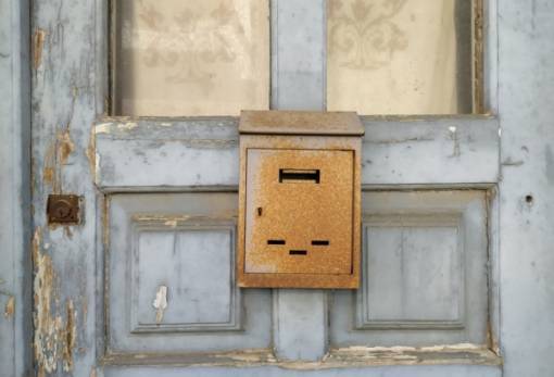 Ένα παλιό γραμματοκιβώτιο