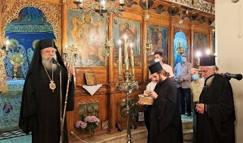 &Iota;&epsilon;&rho;ά &pi;&alpha;&rho;ά&kappa;&lambda;&eta;&sigma;&eta; &sigma;&tau;&omicron;&nu; &Nu;&alpha;ό &Tau;&iota;&mu;ί&omicron;&upsilon; &Pi;&rho;&omicron;&delta;&rho;ό&mu;&omicron;&upsilon; &Lambda;&alpha;&gamma;&kappa;&alpha;&delta;ί&omega;&nu;