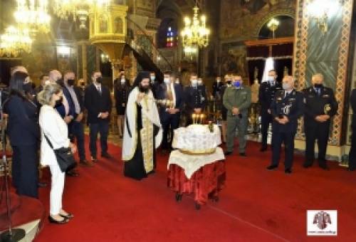 Η ΕΛ.ΑΣ τίμησε τον προστάτη της Άγιο Αρτέμιο