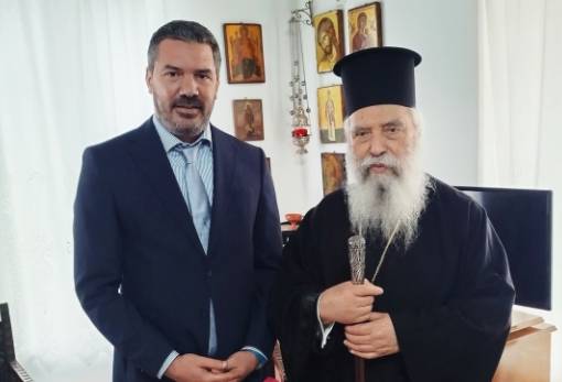 «Πηγή έμπνευσης και δημιουργίας» ο μητροπολίτης Ευστάθιος στην Ελαφόνησο