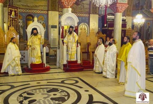 Αγρυπνία για την Απόδοση του Πάσχα  τελέστηκε στον ΙΝ Οσίου Νίκωνος