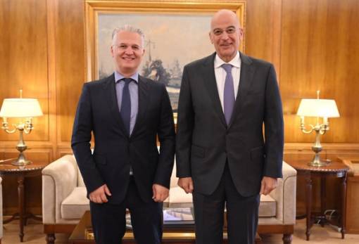 Στον υπουργό Άμυνας Ν. Δένδια ο περιφερειάρχης Δ. Πτωχός