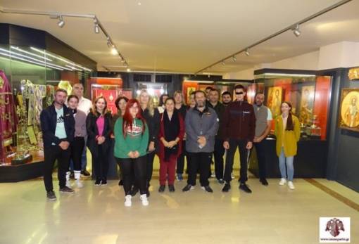 Επίσκεψη στο Μουσείο Εκκλησιαστικής Τέχνης από το Εσπερινό Λύκειο Σπάρτης