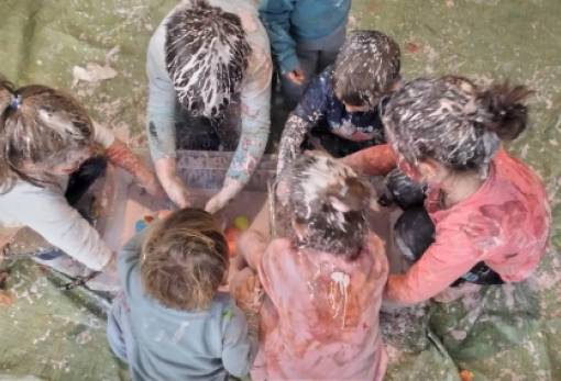 «Αλευροσκορπίσματα» στο Υπαίθριο Μουσείο Υδροκίνησης Δημητσάνας