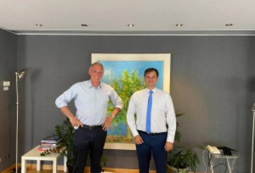 Η γυναικεία επιχειρηματικότητα στο επίκεντρο της συνάντησης Δούκα-Θεοχάρη