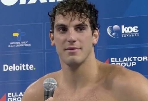 Ο Λογκανικιώτης Στάθης Καλογερόπουλος με την Εθνική Πόλο στους Ολυμπιακούς Αγώνες