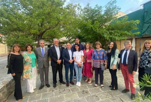 Το Ξηροκάμπι επισκέφθηκε ο υφυπουργός Παιδείας Άγγελος Συρίγος