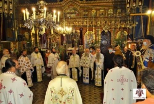 Με λαμπρότητα πανηγύρισε η Ιερά Μονή Παναγίας Φανερωμένης στην Αναβρυτή