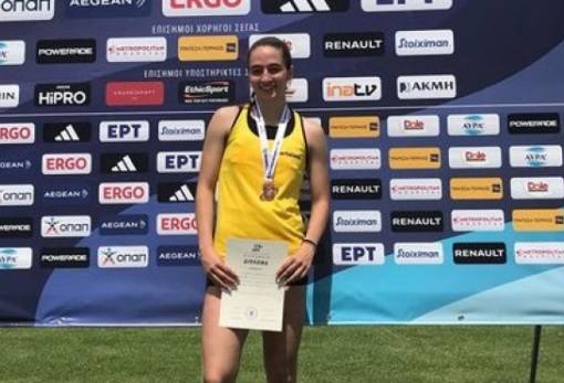 Τρίτη θέση για τη Μ. Κοντοέ του Σπαρτιατικού σε Πανελλήνιο πρωτάθλημα