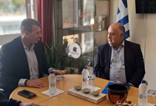 Στον Δήμαρχο Σπάρτης ο ευρωβουλευτής Δημήτρης Τσιόδρας